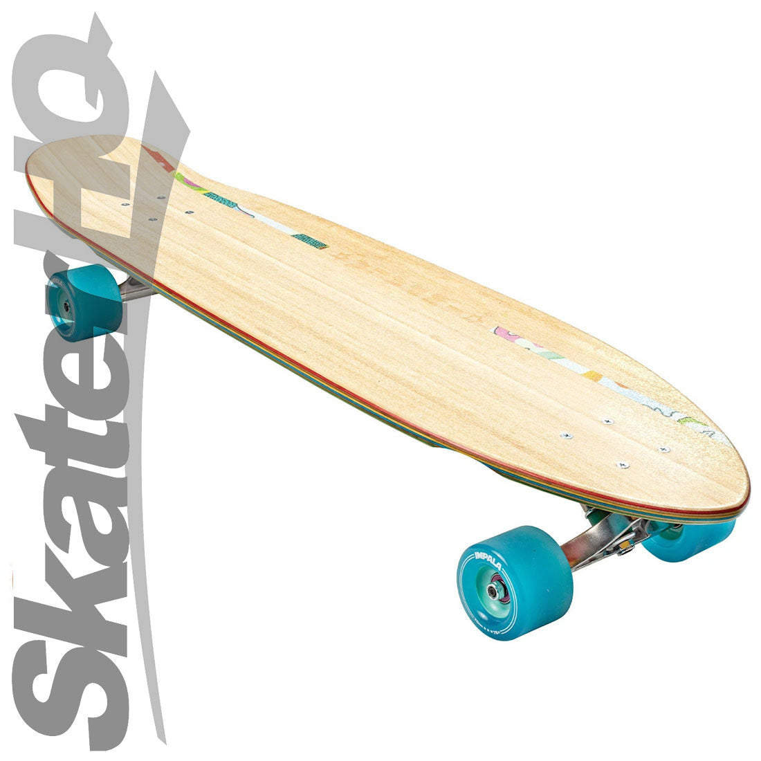 Impala Sirena 35.5 Longboard Complete - Easty Beasty Skateboard Completes Longboards