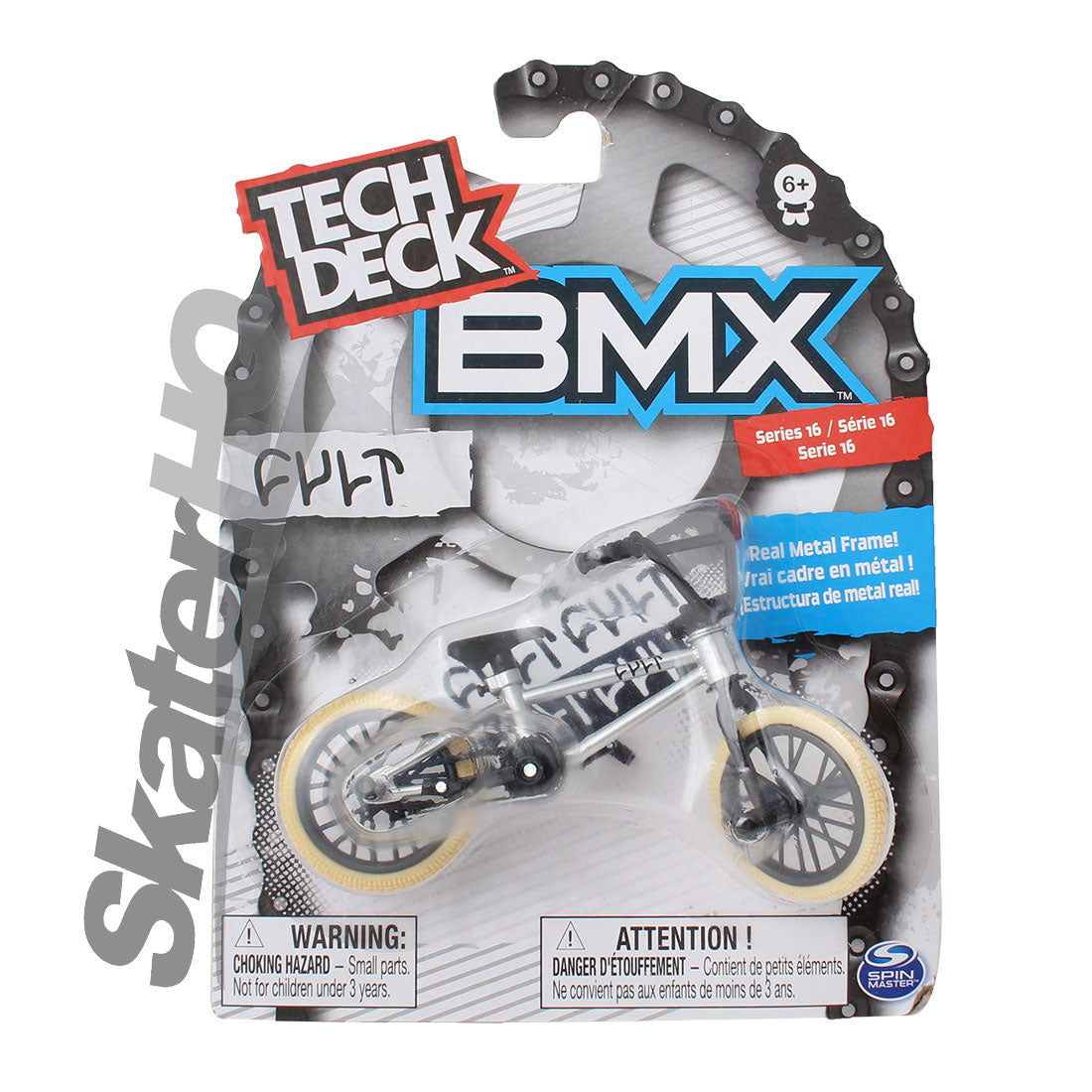 Tech Deck BMX S16 - Cult Silver Skateboard Accessories