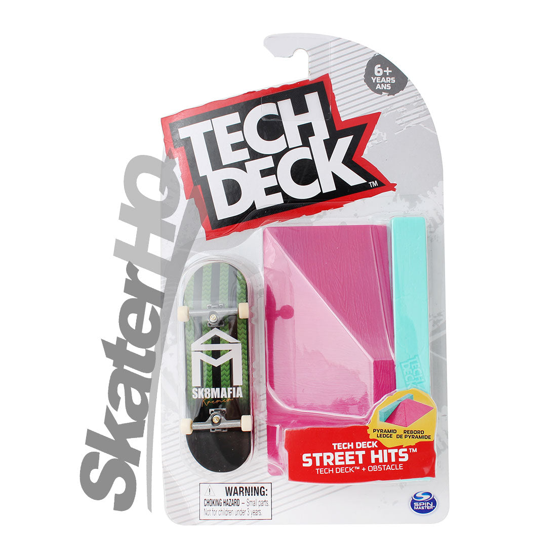 Tech Deck Street Hits - SK8 Mafia Pyramid Ledge Skateboard Accessories