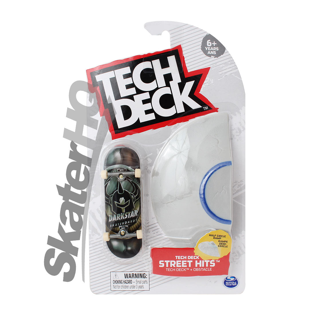 Tech Deck Street Hits - Darkstar Half Circle Ramp Skateboard Accessories