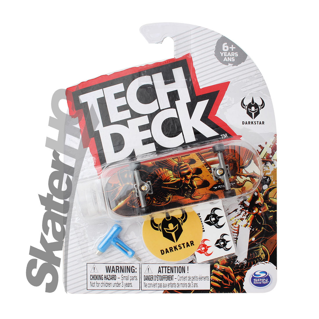 Tech Deck 2021 Series - Darkstar - Warrior Skateboard Accessories