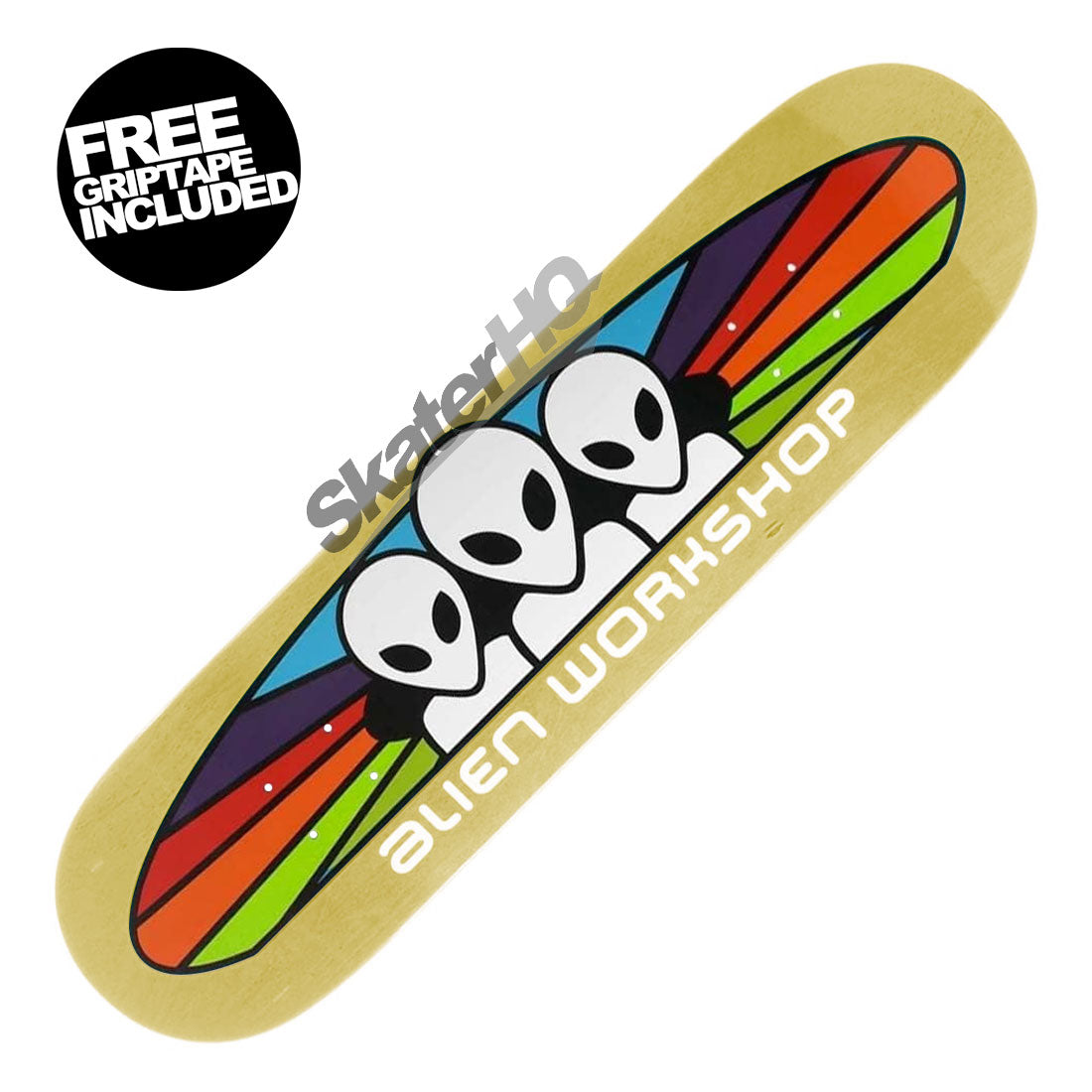 Alien Workshop Spectrum Stain 7.875 Deck - Natural Skateboard Decks Modern Street