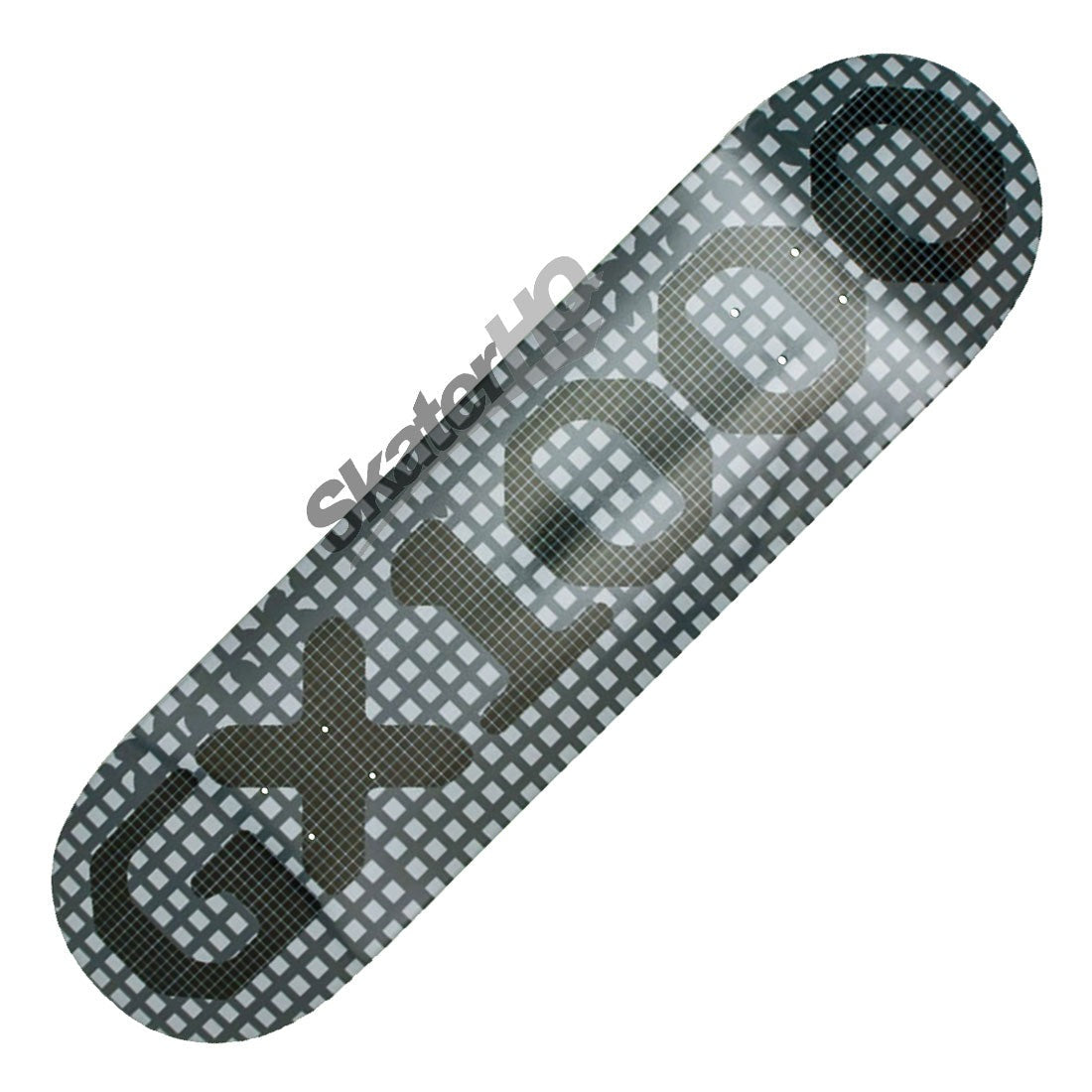 GX1000 OG Hatched Camo 8.75 Deck - Grey/Black Skateboard Decks Modern Street
