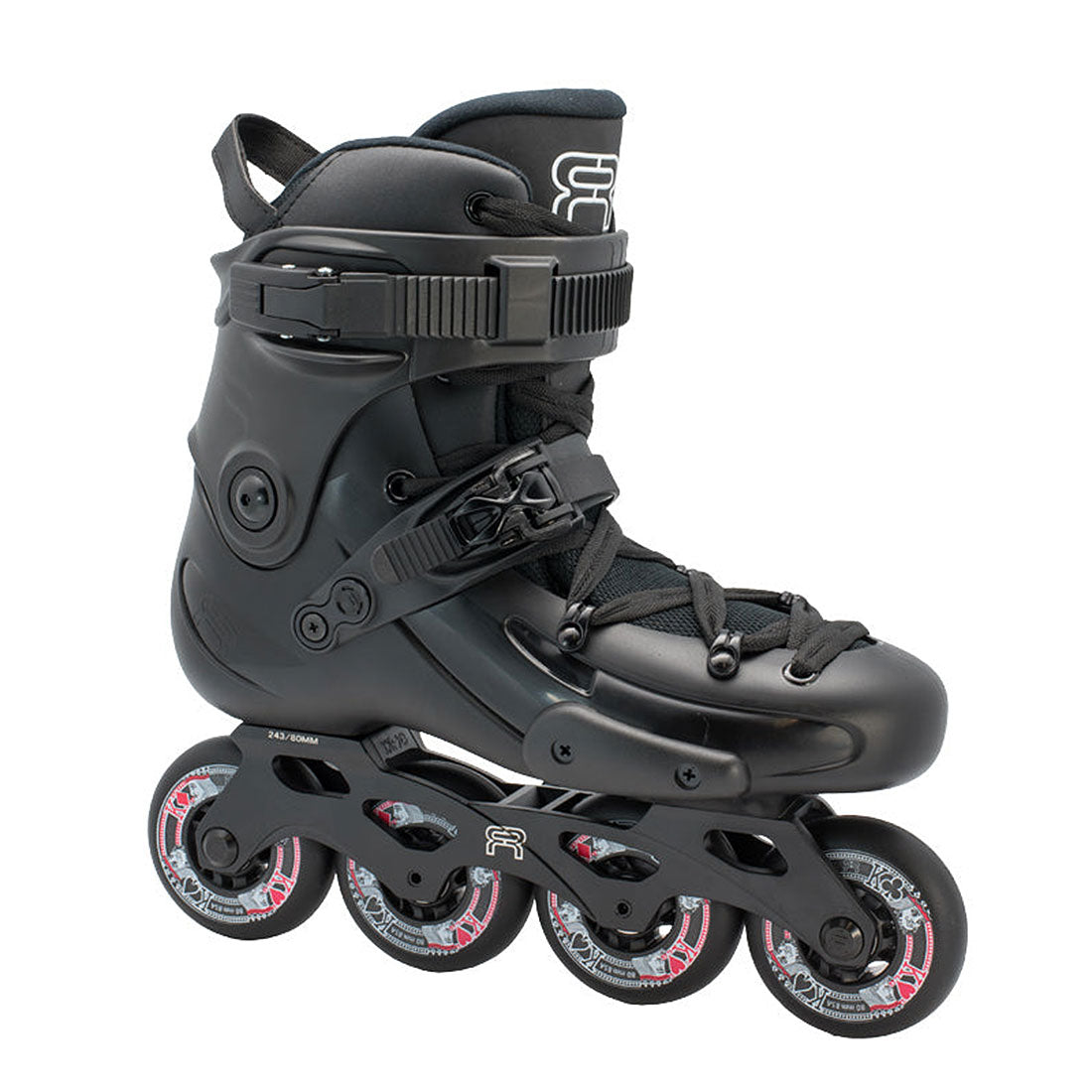 FR Skates FR3 80 - Black Inline Rec Skates
