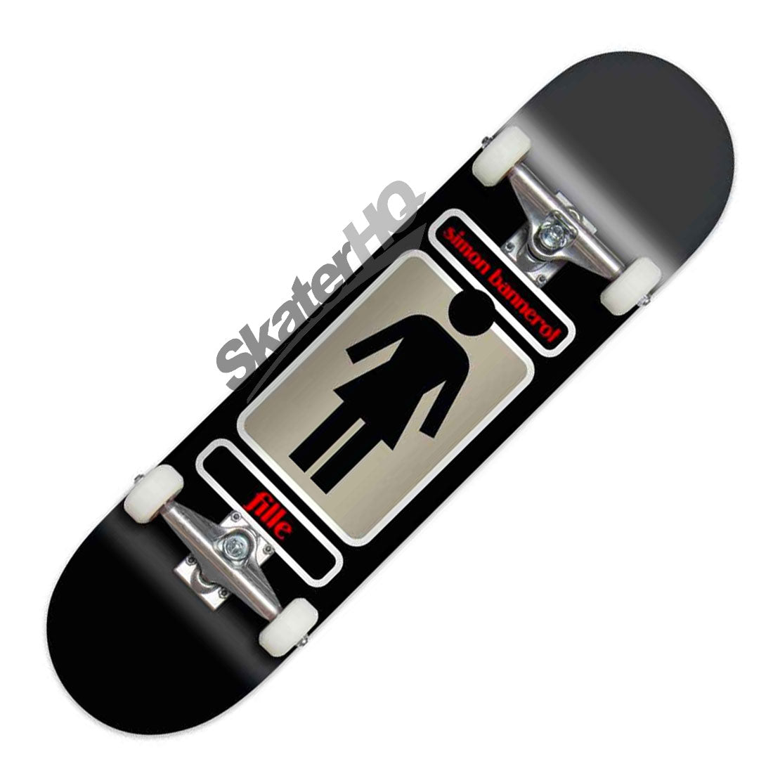 Girl Bannerot 7.5 Complete - Black Skateboard Completes Modern Street