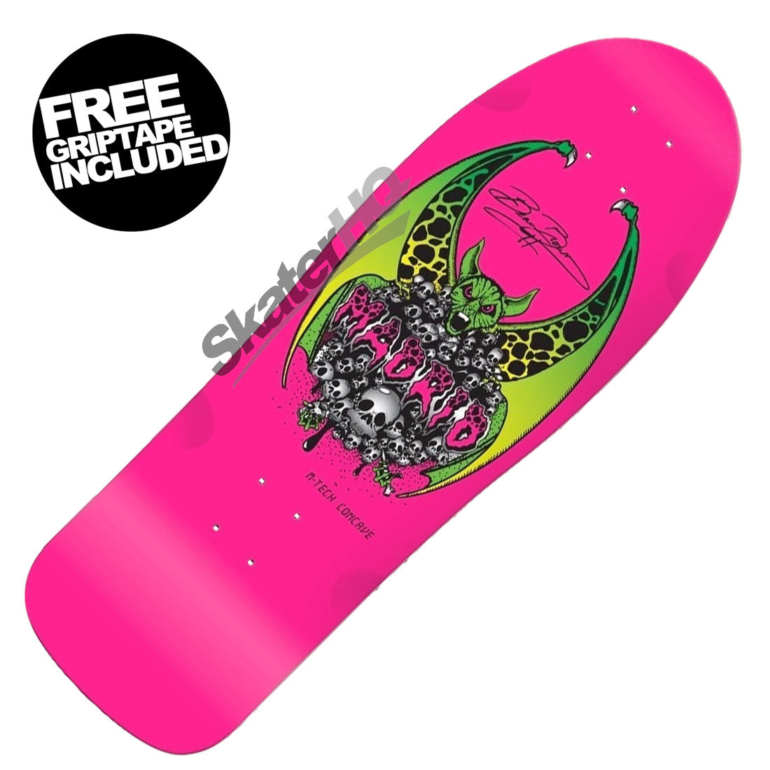 Madrid Retro Beau Wings 10.25 Deck - Pink Skateboard Decks Old School