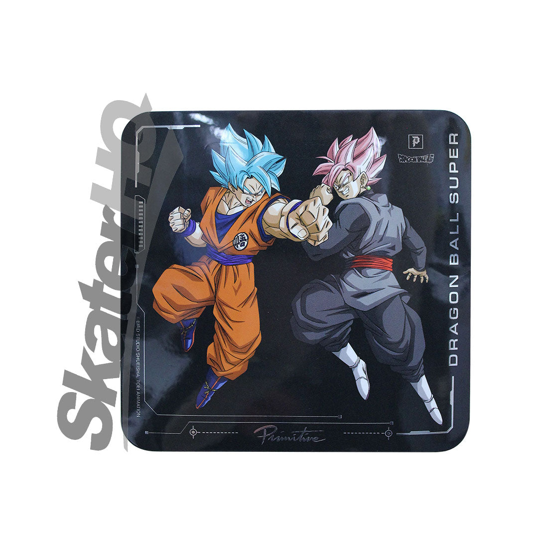 Primitive Goku Versus Sticker - Black Stickers