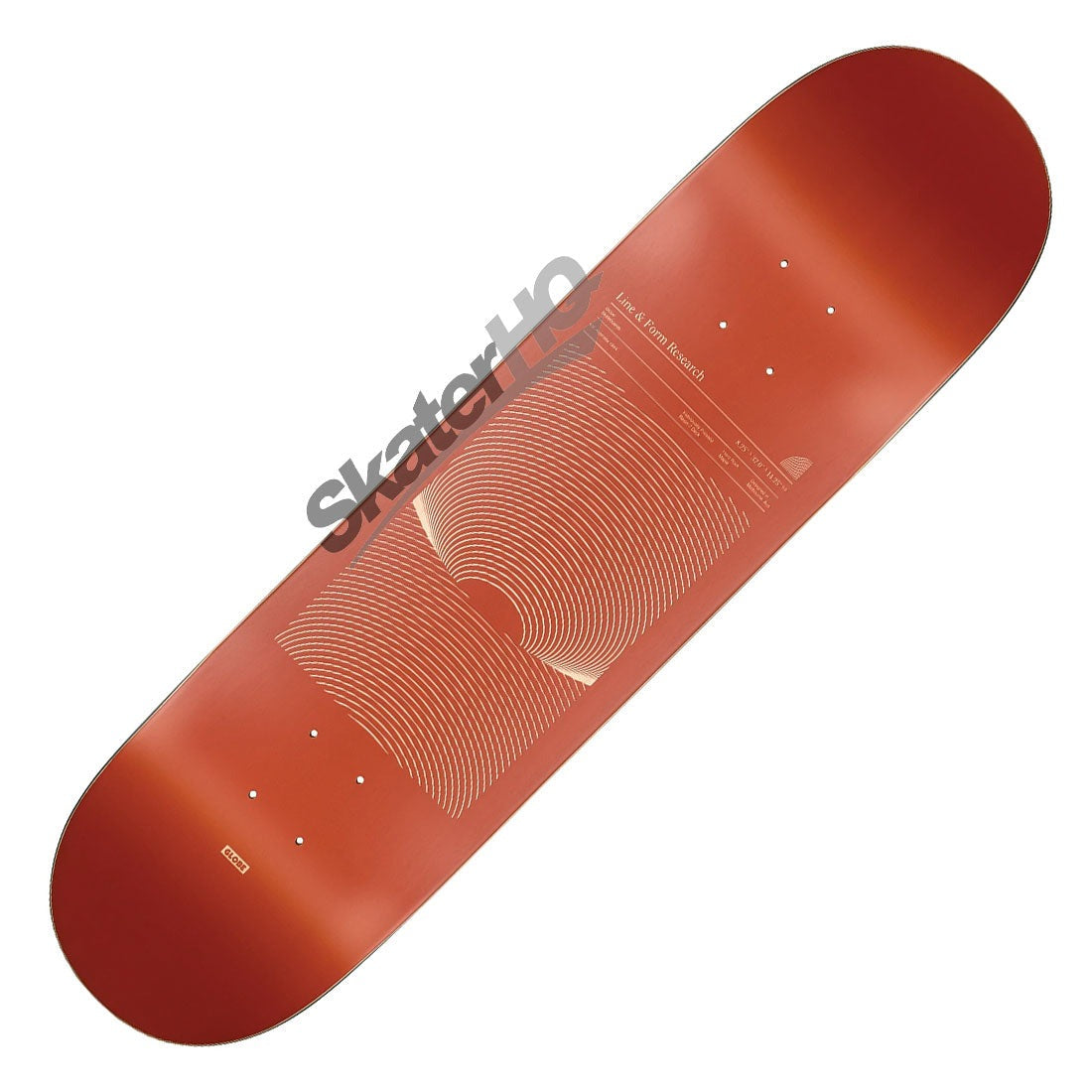 Globe G1 Lineform 8.25 Deck - Cinnamon Skateboard Decks Modern Street