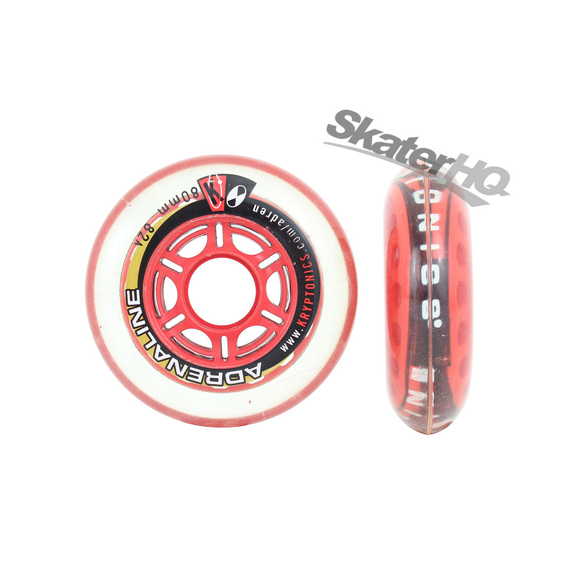 Kryptonics Adrenaline 80mm 82a 4pk Inline Rec Wheels