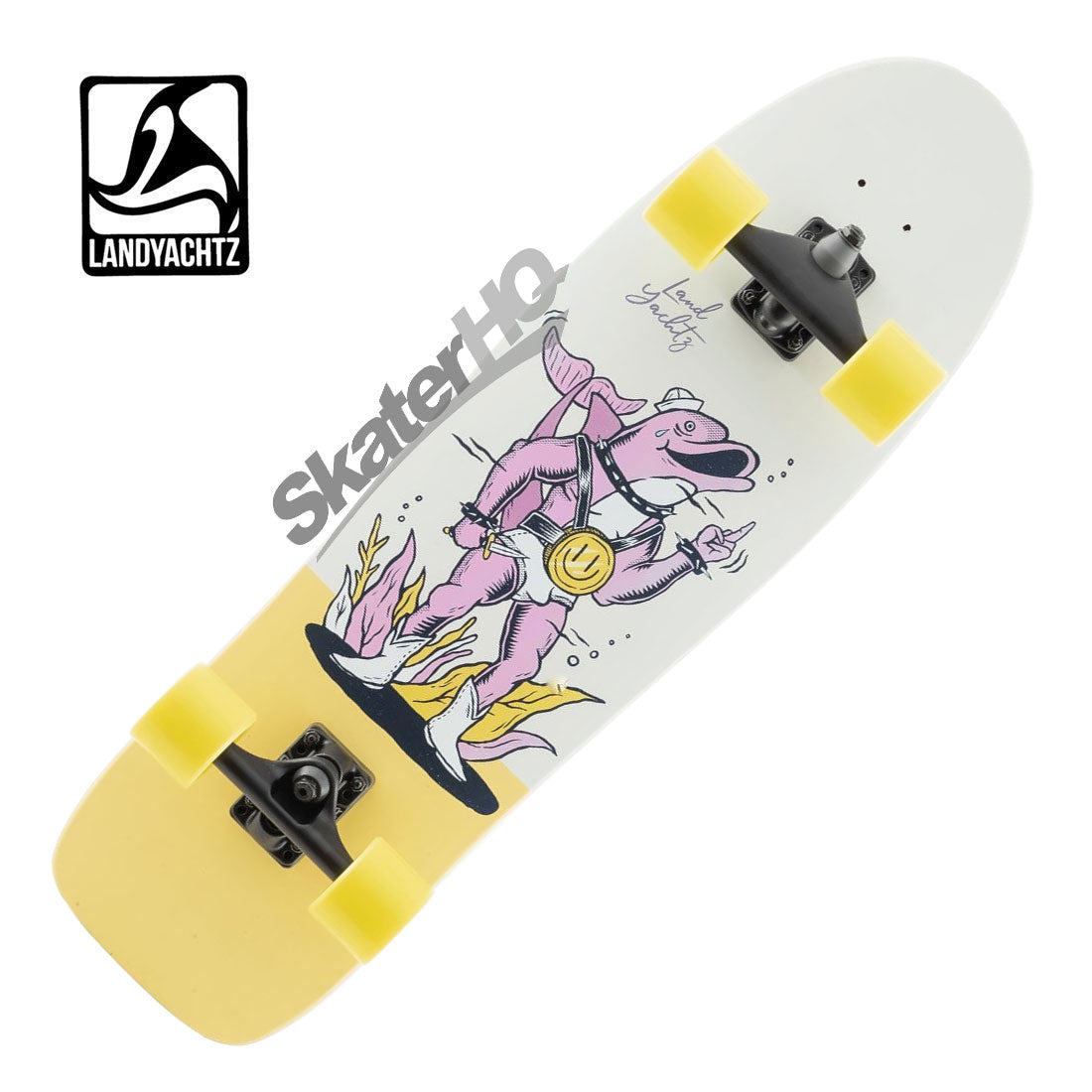 Landyachtz Surf Life Flippy 31.6 Surfskate Complete Skateboard Compl Carving and Specialty