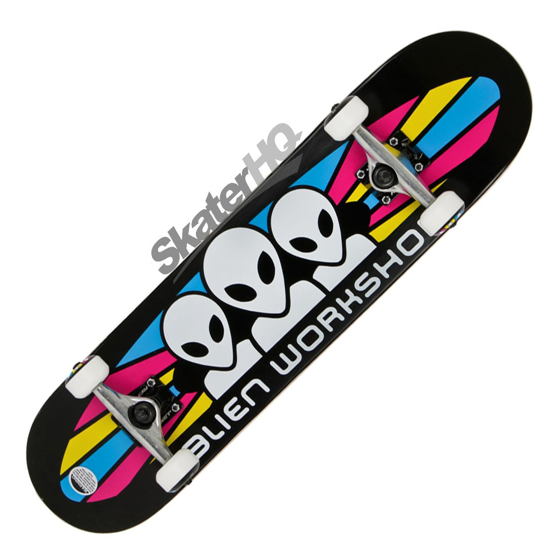 Alien Workshop CMYK Spectrum 7.75 Complete - Black Skateboard Completes Modern Street
