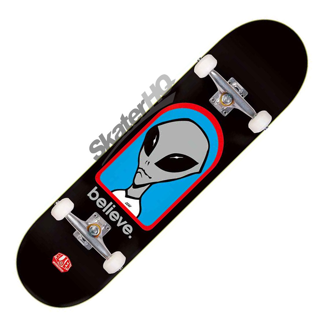 Alien Workshop Believe 7.75 Complete - Black Skateboard Completes Modern Street