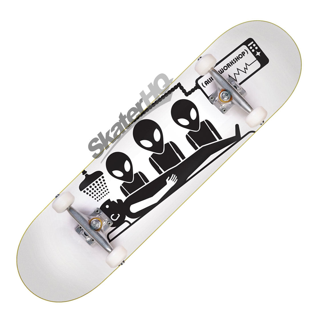 Alien Workshop Abduction 7.75 Complete - White Skateboard Completes Modern Street