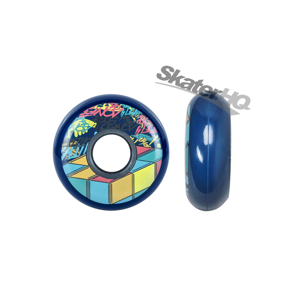 Kaltik Loginov Pro 64mm 90a 4pk - Navy Inline Aggressive Wheels