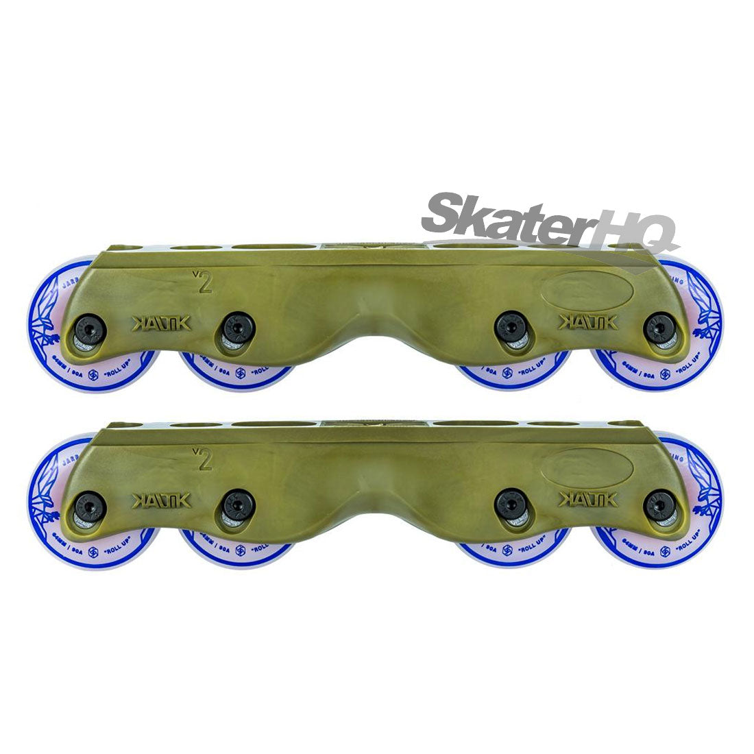 Kaltik Flat V2 64mm Frame Kit M/L - Olive Gold Inline Frames