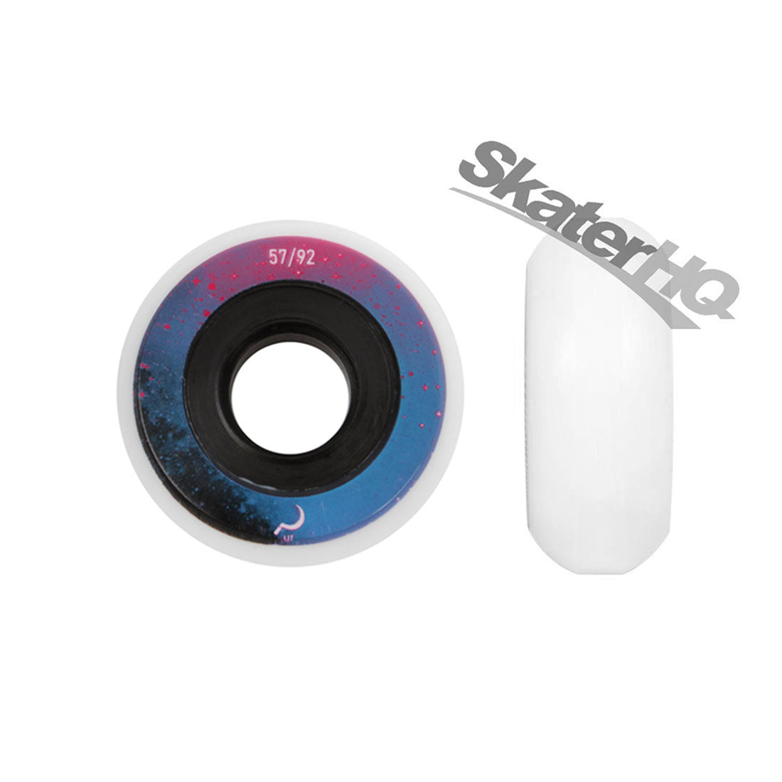 Ground Control UR Galaxy 57mm 92a 4pk - White Inline Aggressive Wheels