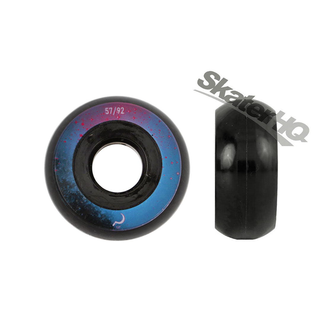 Ground Control UR Galaxy 57mm 92a 4pk - Black Inline Aggressive Wheels