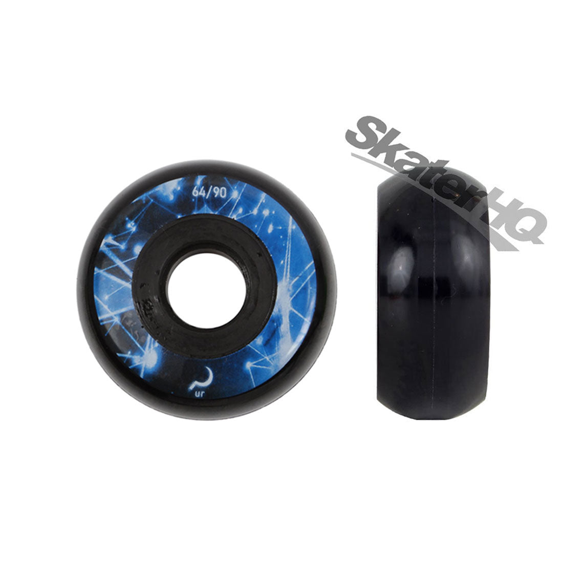 Ground Control UR Constellation 64mm 90a 4pk - Black Inline Aggressive Wheels