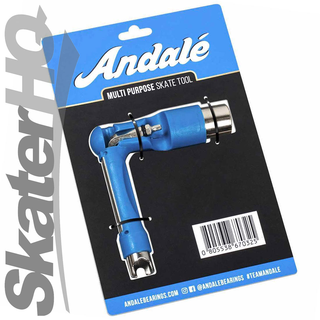 Andale Multi Purpose Skate Tool - Blue Skate Tool