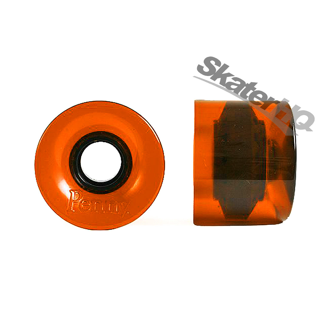 Penny 59mm 83a Wheels - Clear Orange Skateboard Wheels