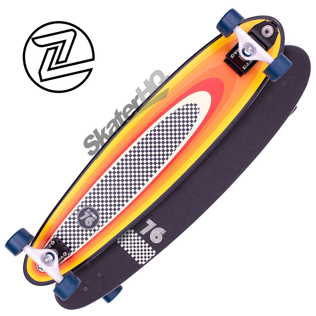 Z-Flex Surf-A-Gogo Log Roll 37 Surfskate Complete Skateboard Compl Carving and Specialty