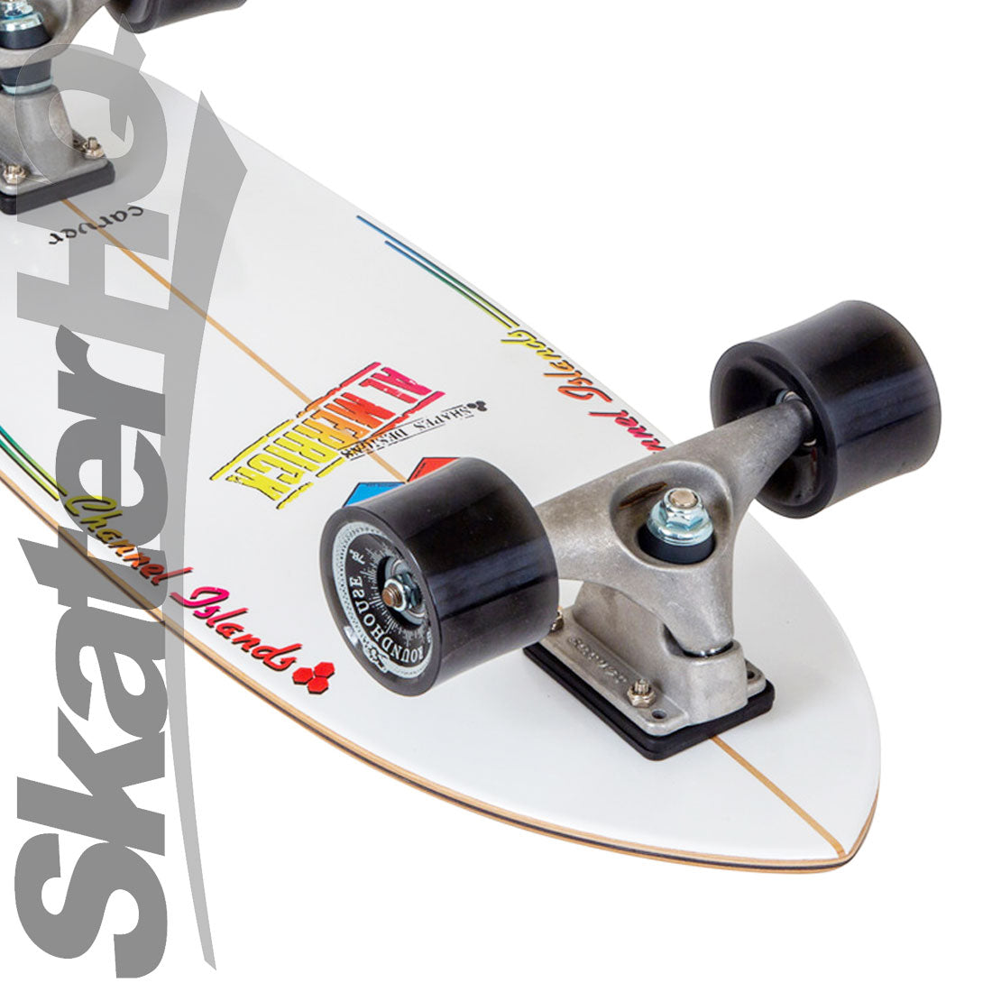 Carver Channel Islands Fishbeard CX/C7 Raw Complete Skateboard Compl Carving and Specialty