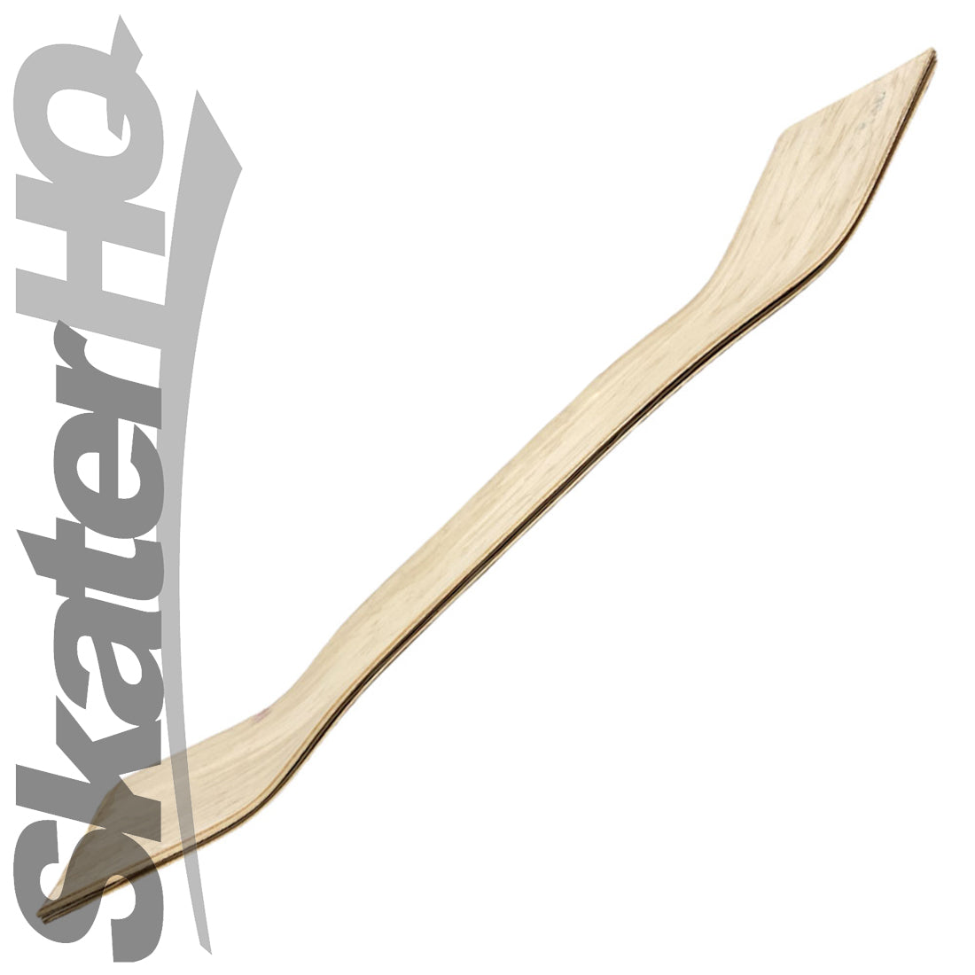 Trinity Uncut 34 x 10 Double Kick Deck - Blue Stain Skateboard Decks Modern Street