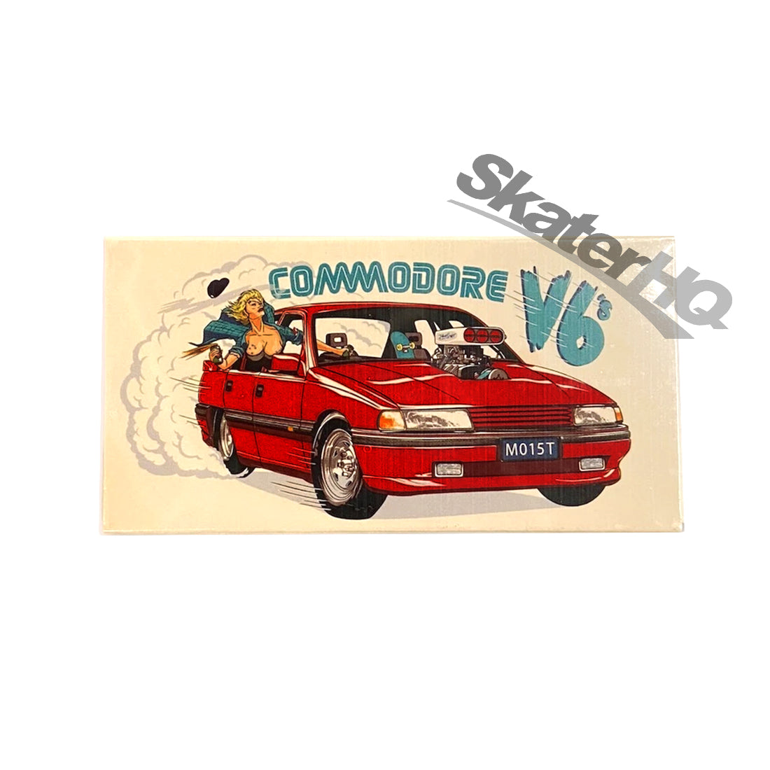 Commodore V6 Bearings 8pk - Red Skateboard Bearings