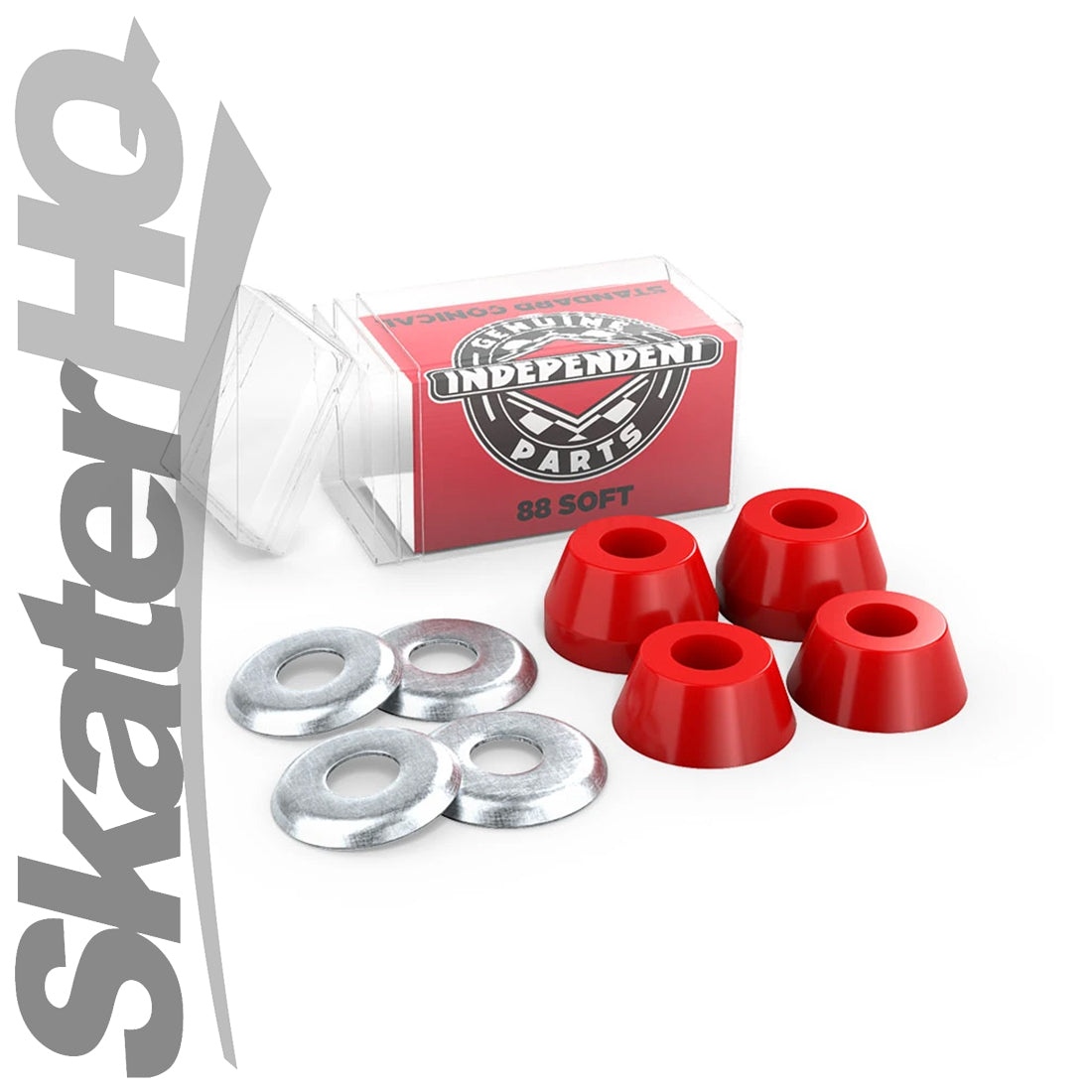 Independent STD/Conical 88a Soft Cushions - Red Skateboard Hardware and Parts