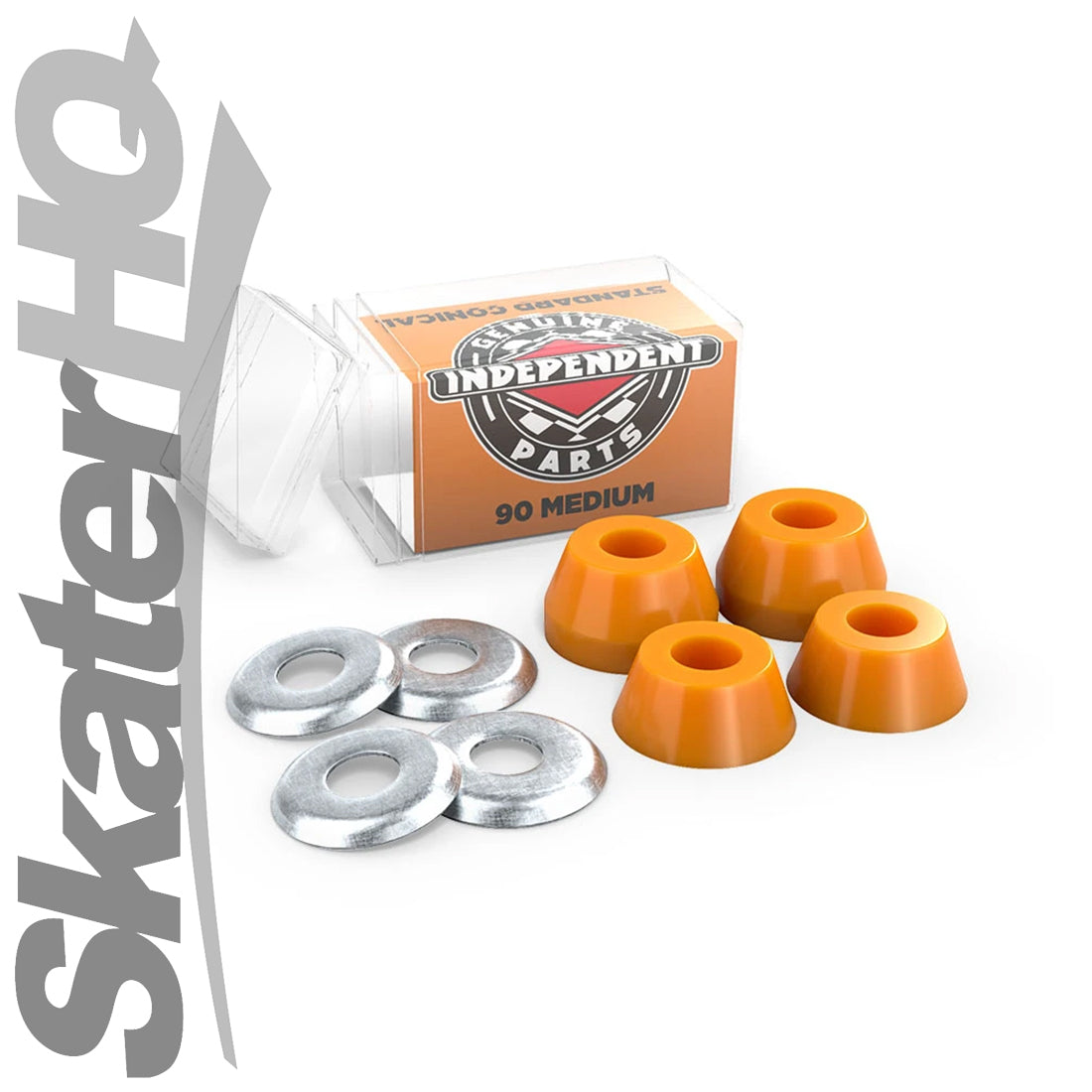 Independent STD/Conical 90a Medium Cushions - Orange Skateboard Hardware and Parts