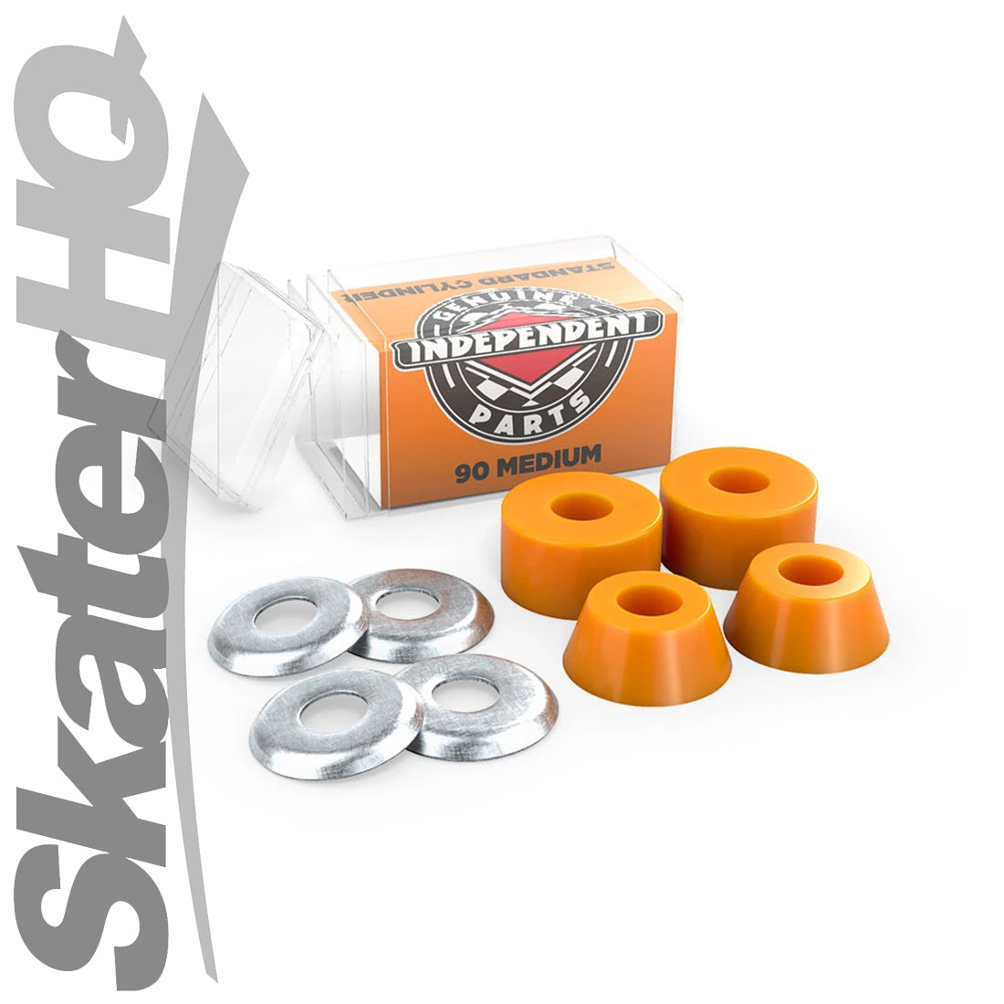 Independent STD/Cylinder 90a Medium Cushions - Orange Skateboard Hardware and Parts