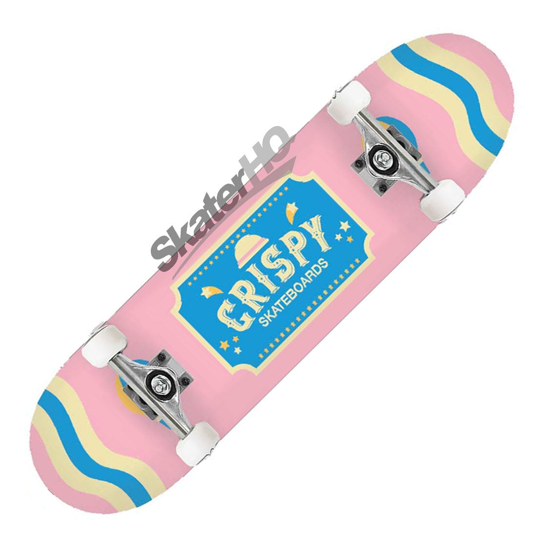 Crispy Rookie Circus 7.25 Mini Complete - Pink Skateboard Completes Modern Street