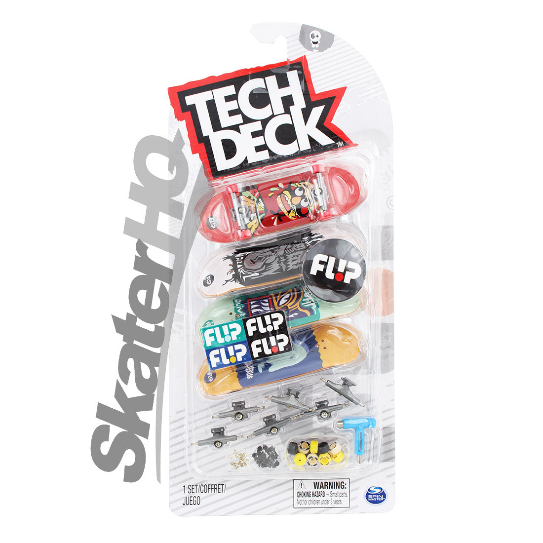 Tech Deck 4pk - Flip Skateboard Accessories
