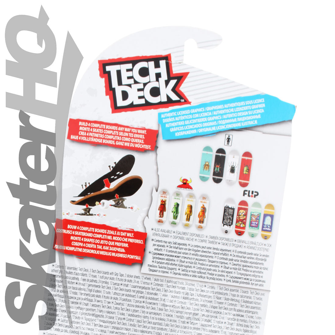 Tech Deck 4pk - Flip Skateboard Accessories