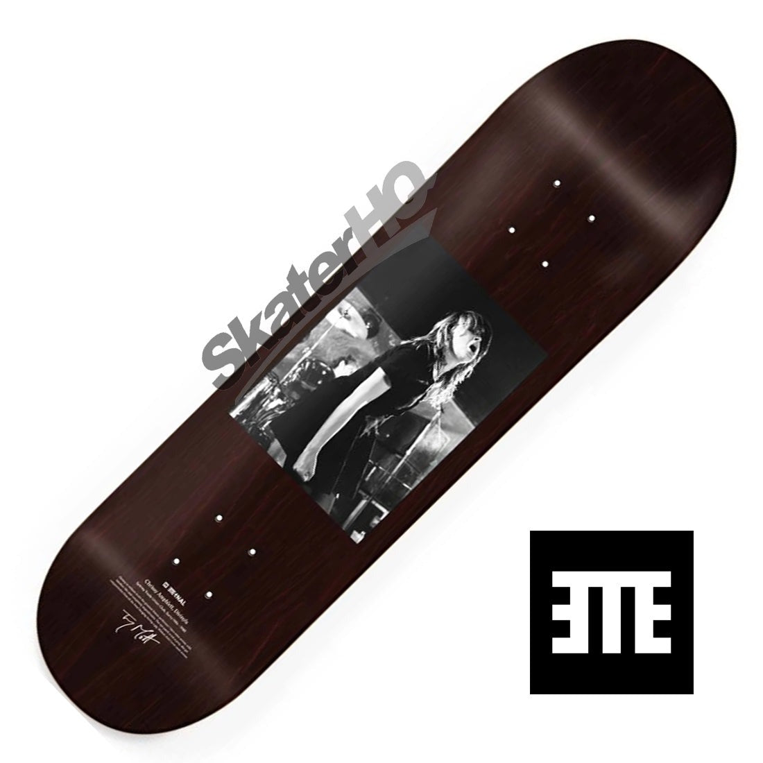 Eternal x Mott 8.25 Amphlett Deck - Dark Stain Skateboard Decks Modern Street