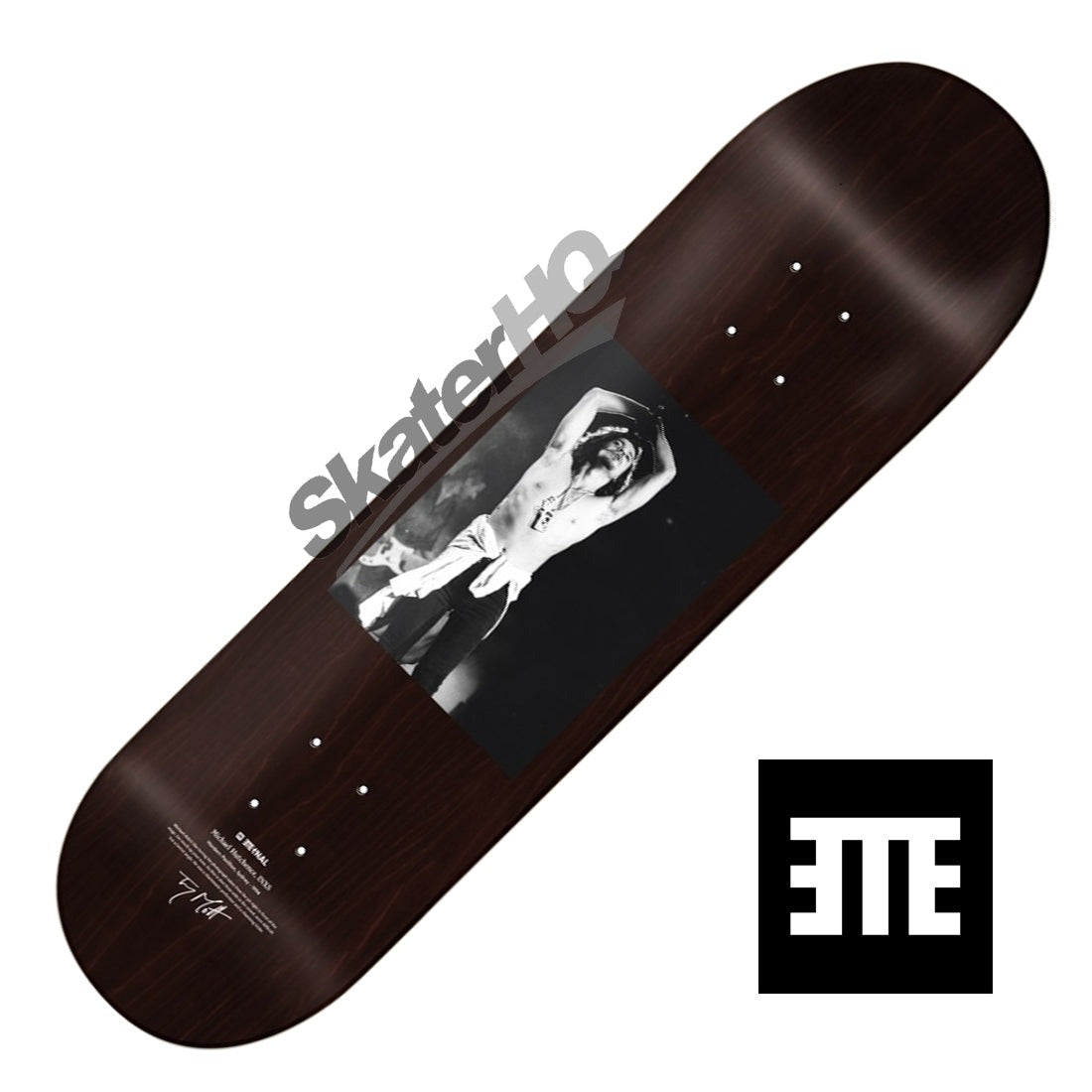 Eternal x Mott 8.25 Hutchence Deck - Dark Stain Skateboard Decks Modern Street