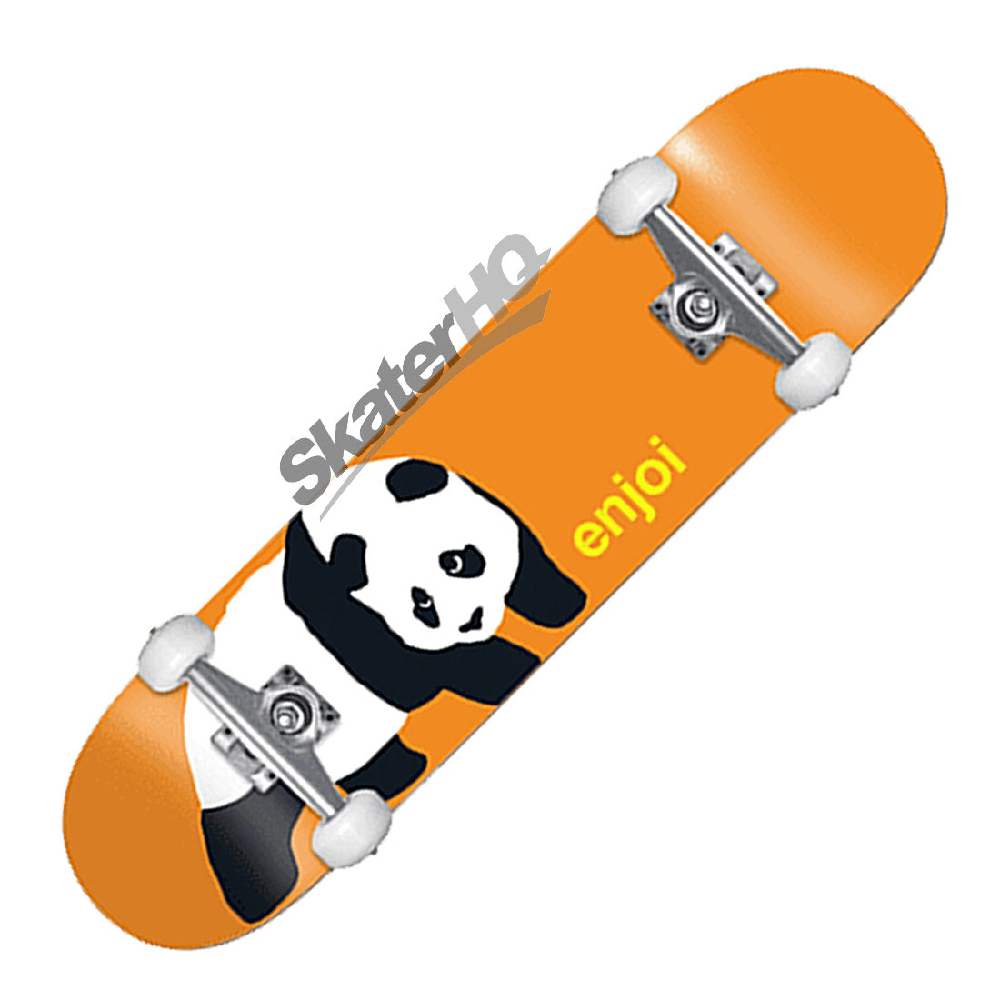 Enjoi NBD Panda Resin 7.75 Complete - Orange Skateboard Completes Modern Street