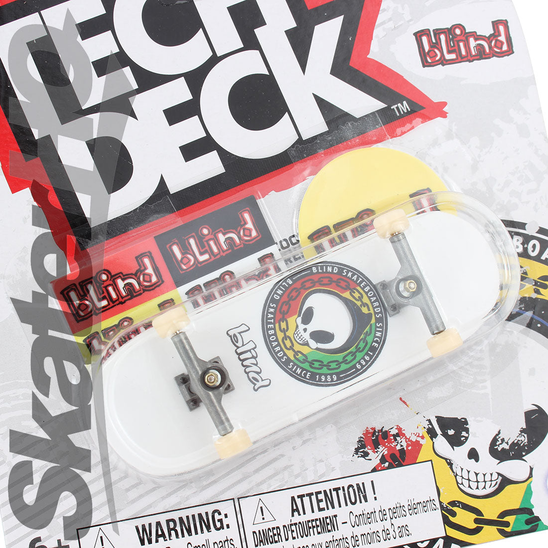 Tech Deck 2022 Series - Blind - Rasta Reaper Skateboard Accessories