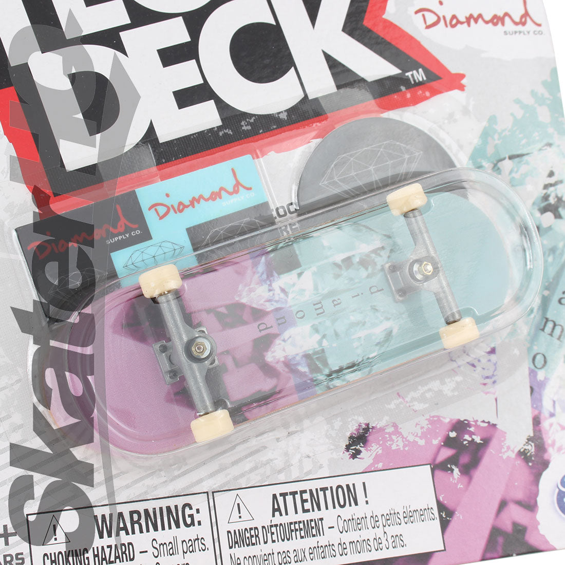 Tech Deck 2022 Series - Diamond - Blue/Purple Skateboard Accessories