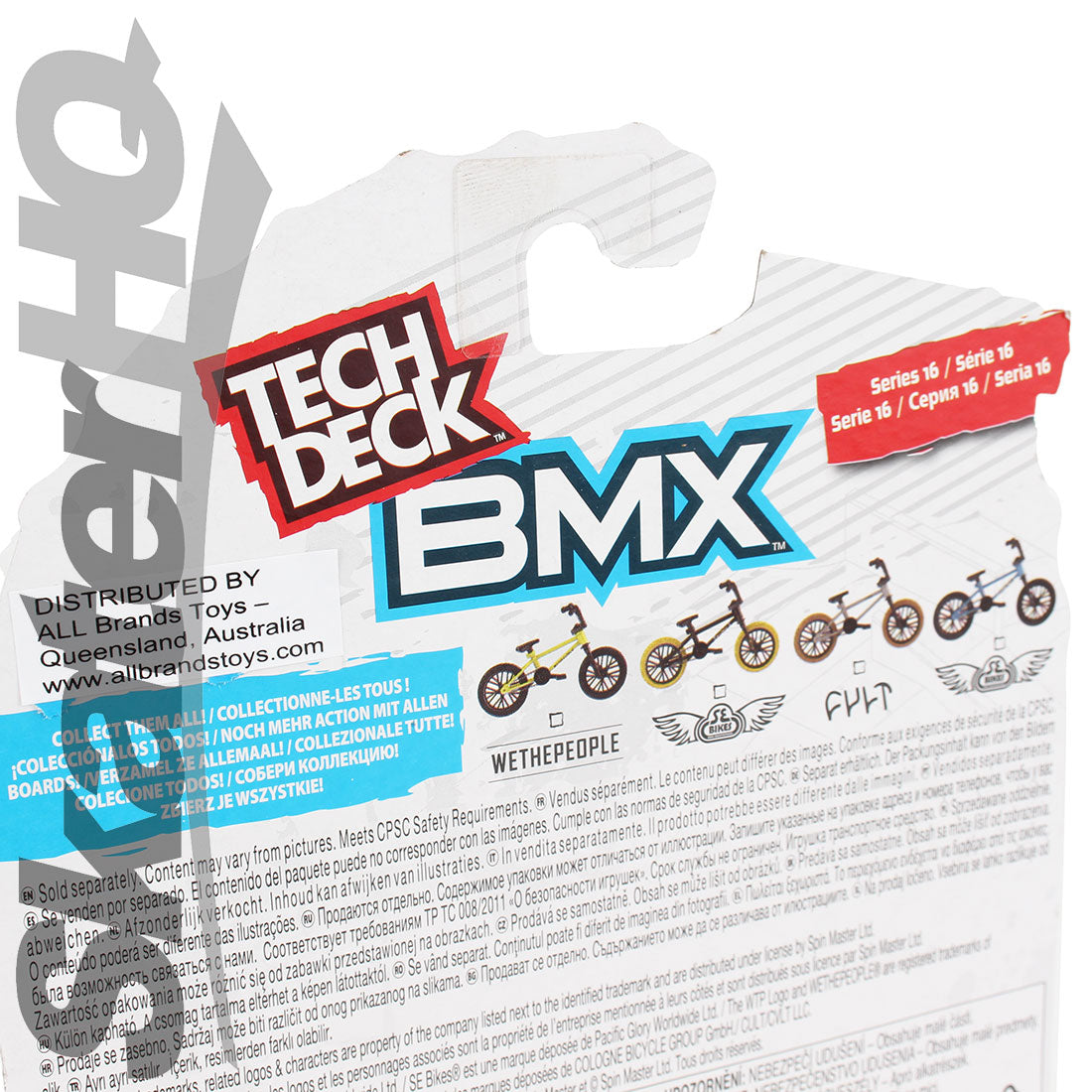 Tech Deck BMX S16 - SE Bikes Black/Yellow Skateboard Accessories