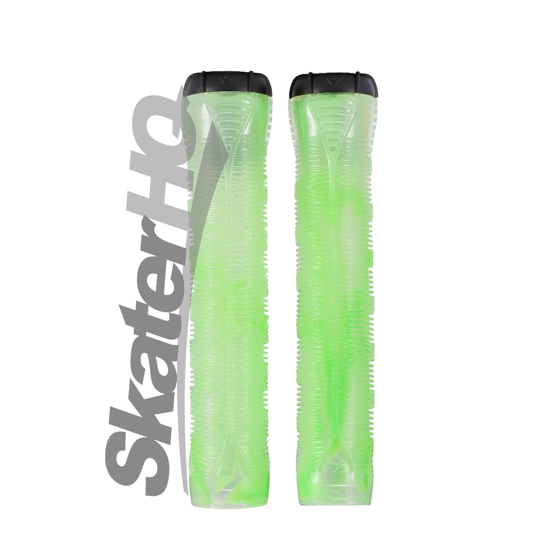 Envy V2 Hand Grips - Smoke Green Scooter Grips
