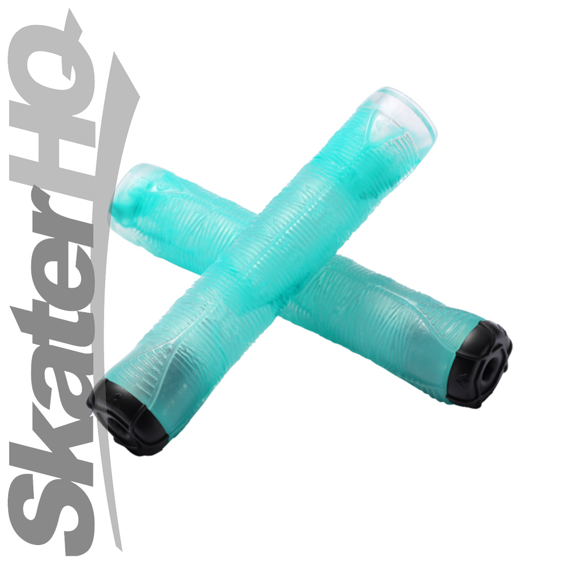 Envy V2 Hand Grips - Smoke Teal Scooter Grips