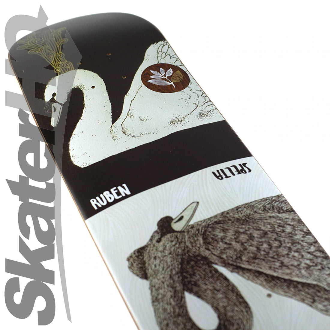 Magenta Zoo Spelta 8.4 Deck - Swan Skateboard Decks Modern Street