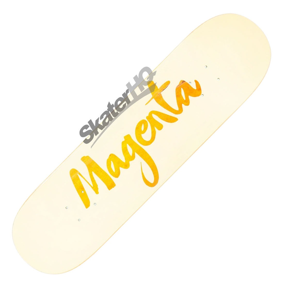 Magenta Big Brush 8.25 Deck - Yellow Skateboard Decks Modern Street