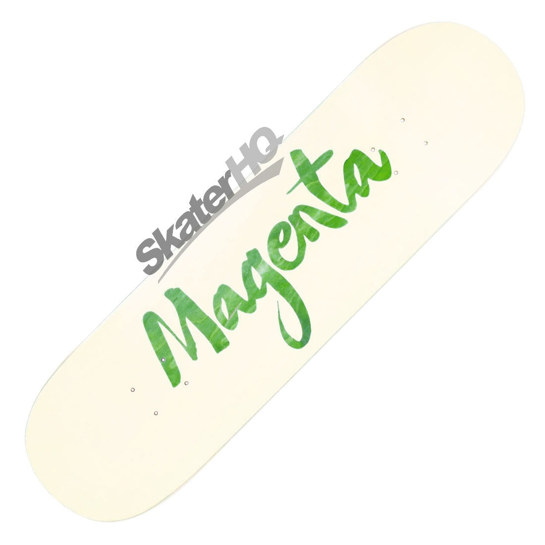 Magenta Big Brush 8.5 Deck - Green Skateboard Decks Modern Street