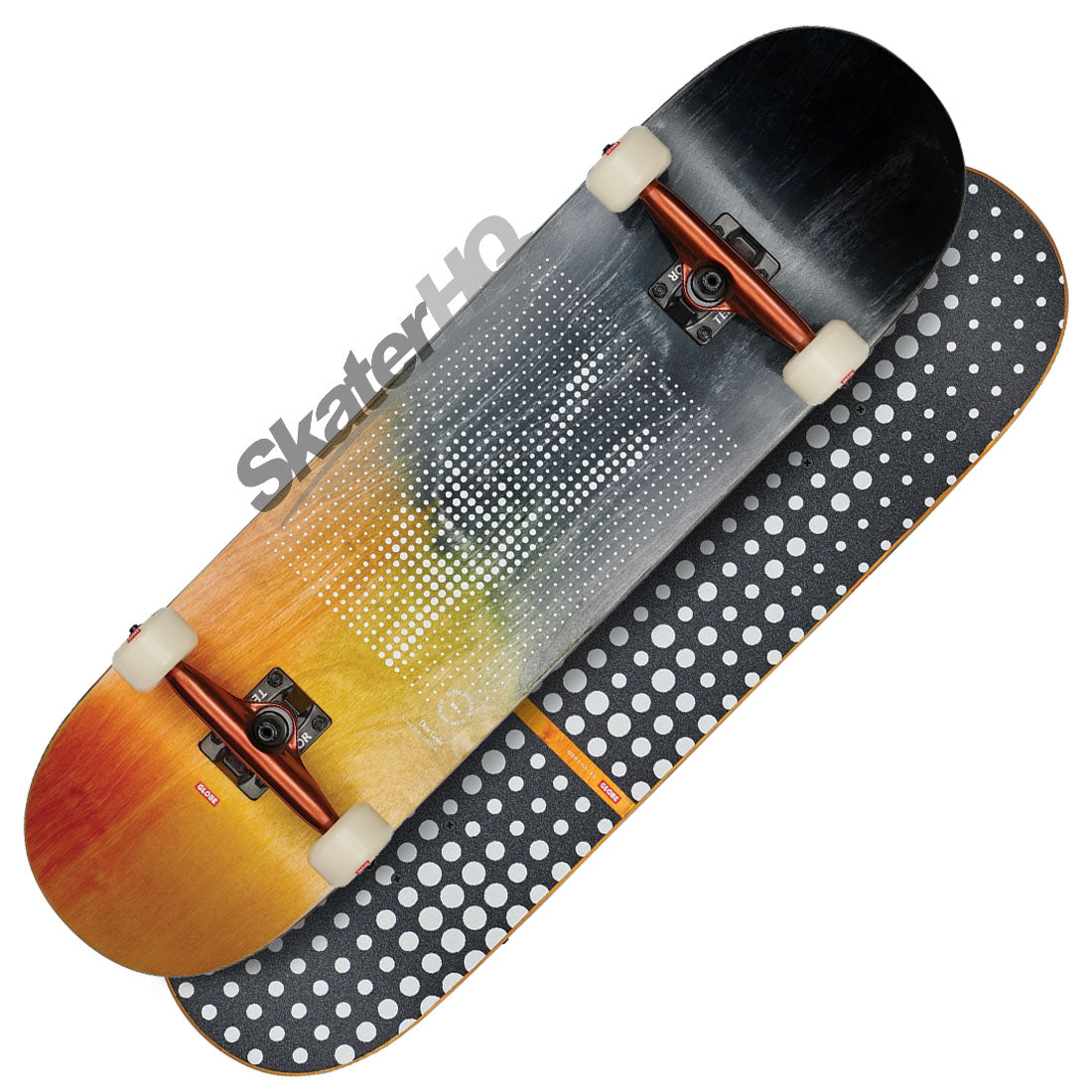 Globe G2 Dot Gain 8.5 Complete - Peace Skateboard Completes Modern Street