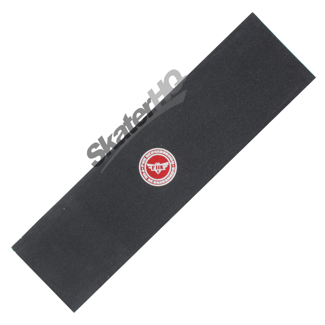 Fiik Badge Logo Griptape - Black/Red Griptape