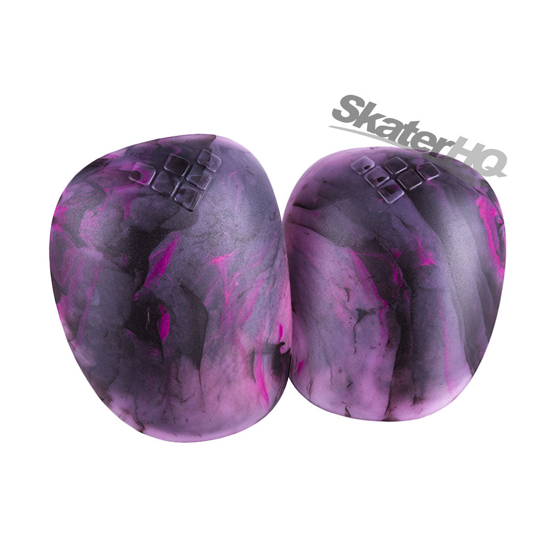 GAIN Shield Replacement Caps - Purple/Black Swirl Protective Gear