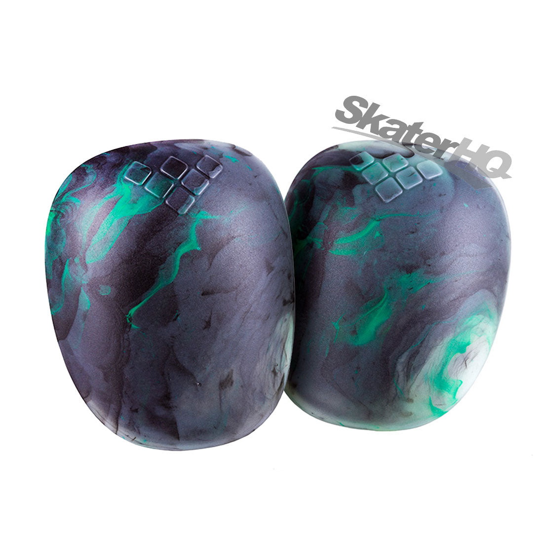 GAIN Shield Replacement Caps - Green/Black Swirl Protective Gear