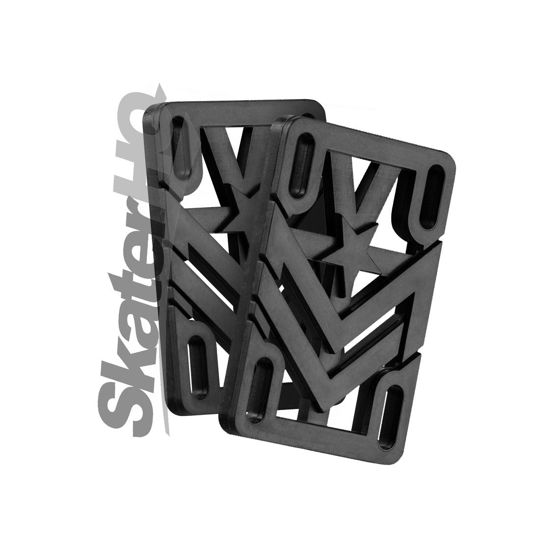 Mini Logo 0.25 Rigid Riser Pads 2pk Skateboard Hardware and Parts